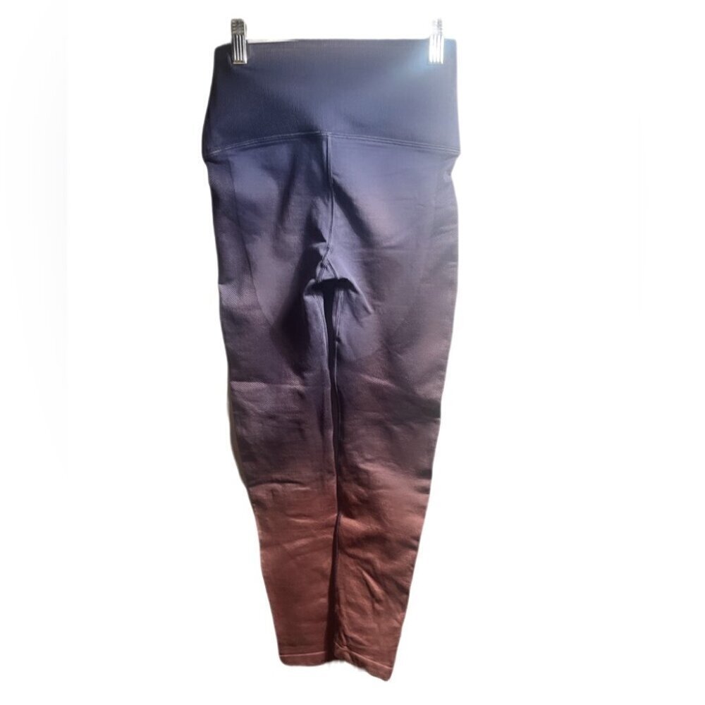 Good American seamless dip dye casual athletic yoga stretch leggings tight 0 - Picture 3 of 3